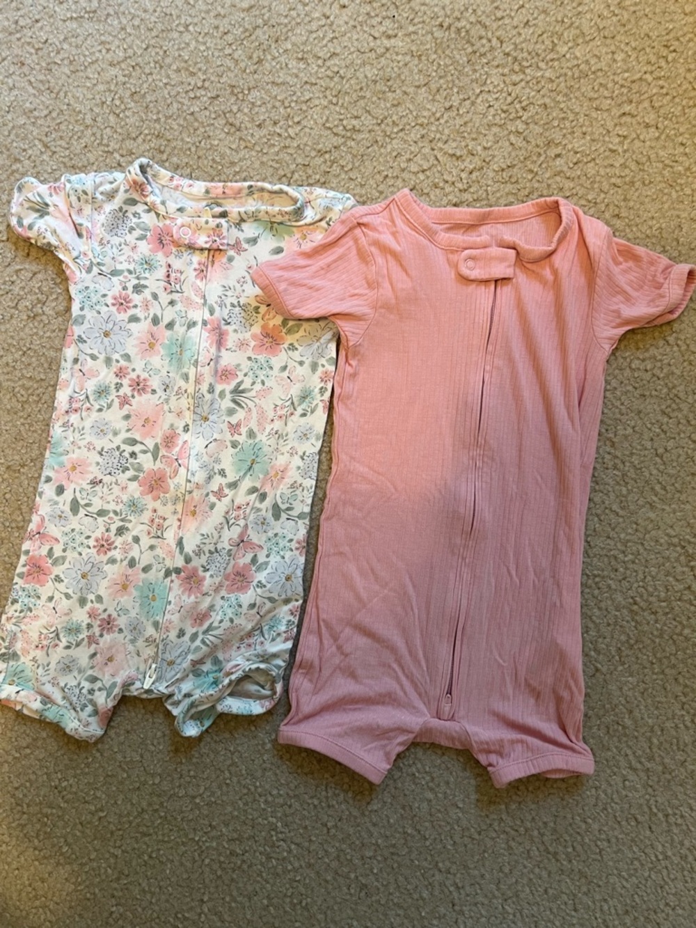 Carters Purelysoft rompers
